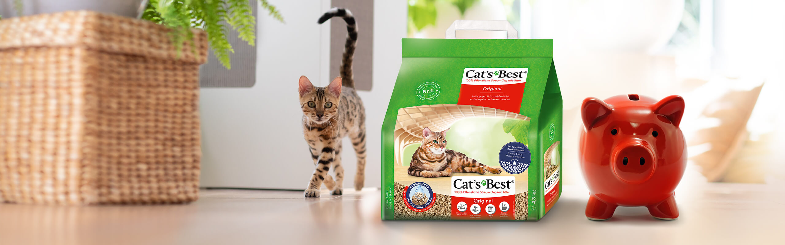 Cats Best Original Kattengrit 40 liter